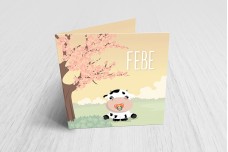 Koetje met fopspeen Koetje met fopspeen